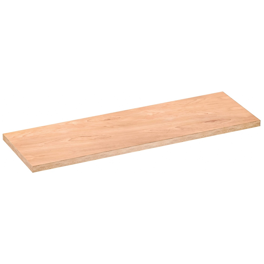 VIGOR Holz-Arbeitsplatte kombiniert, mittel, (LxBxH) 1541 x 500 x 40 mm