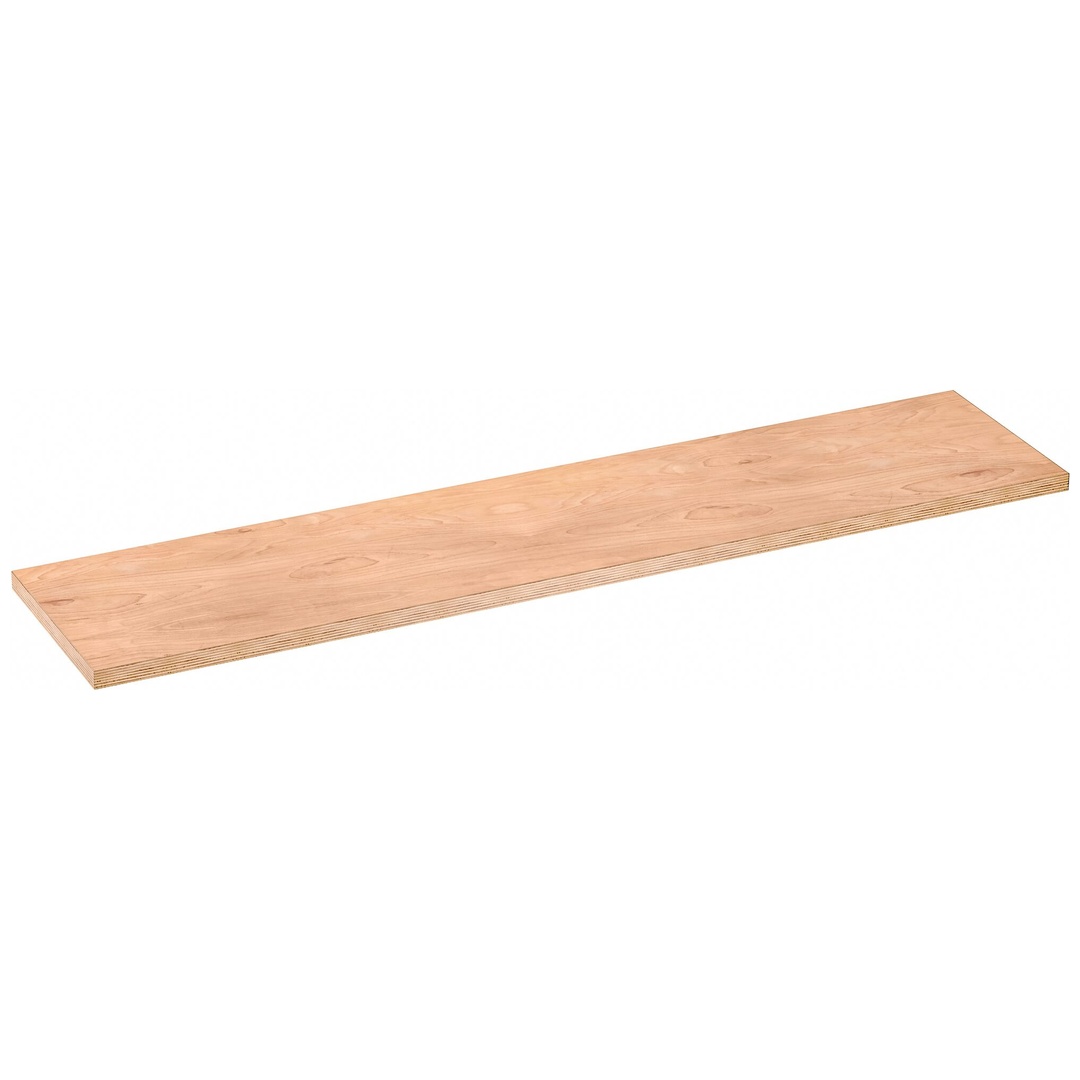 VIGOR Holz-Arbeitsplatte kombiniert, groß, (LxBxH) 2215 x 500 x 40 mm