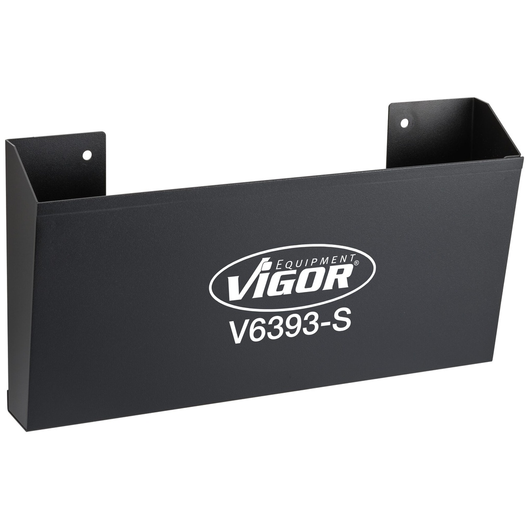 VIGOR Dokumenten-Halter, klein, Bodentiefe 43 mm, (LxBxH) 340 x 70 x 156 mm
