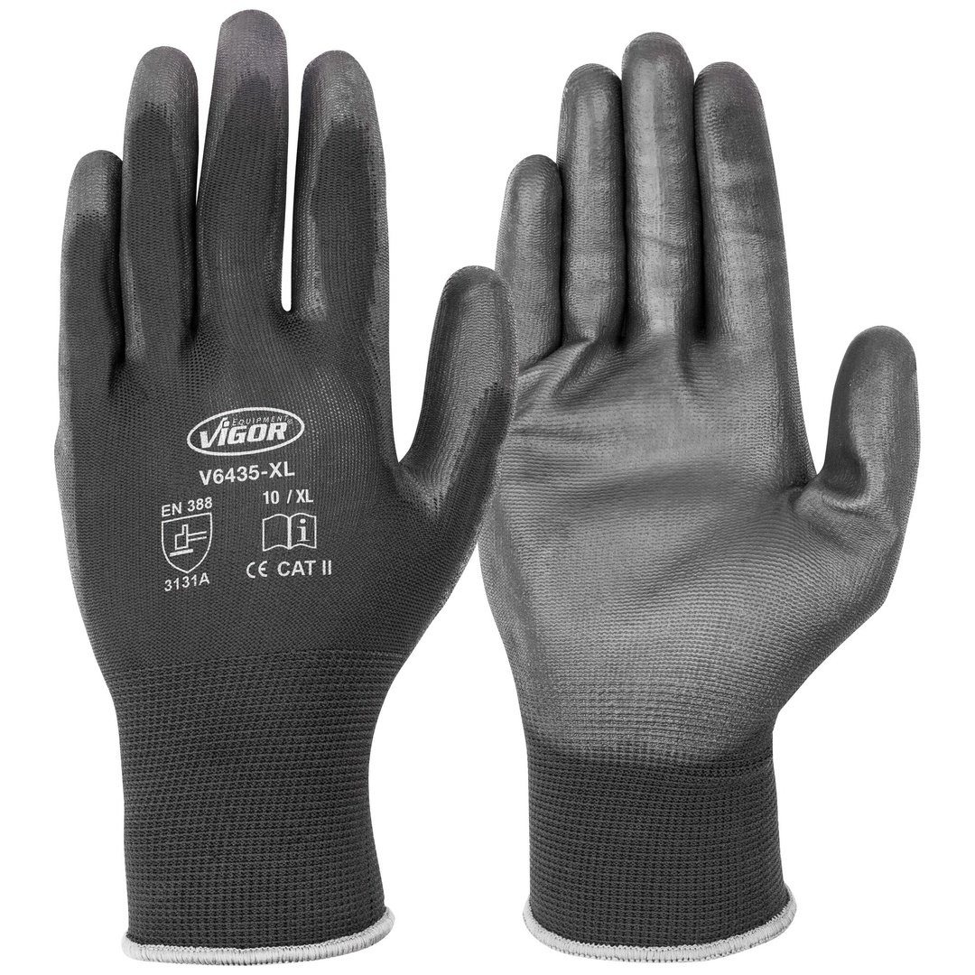 VIGOR Montagehandschuh V6435, Gr. 10 schwarz
