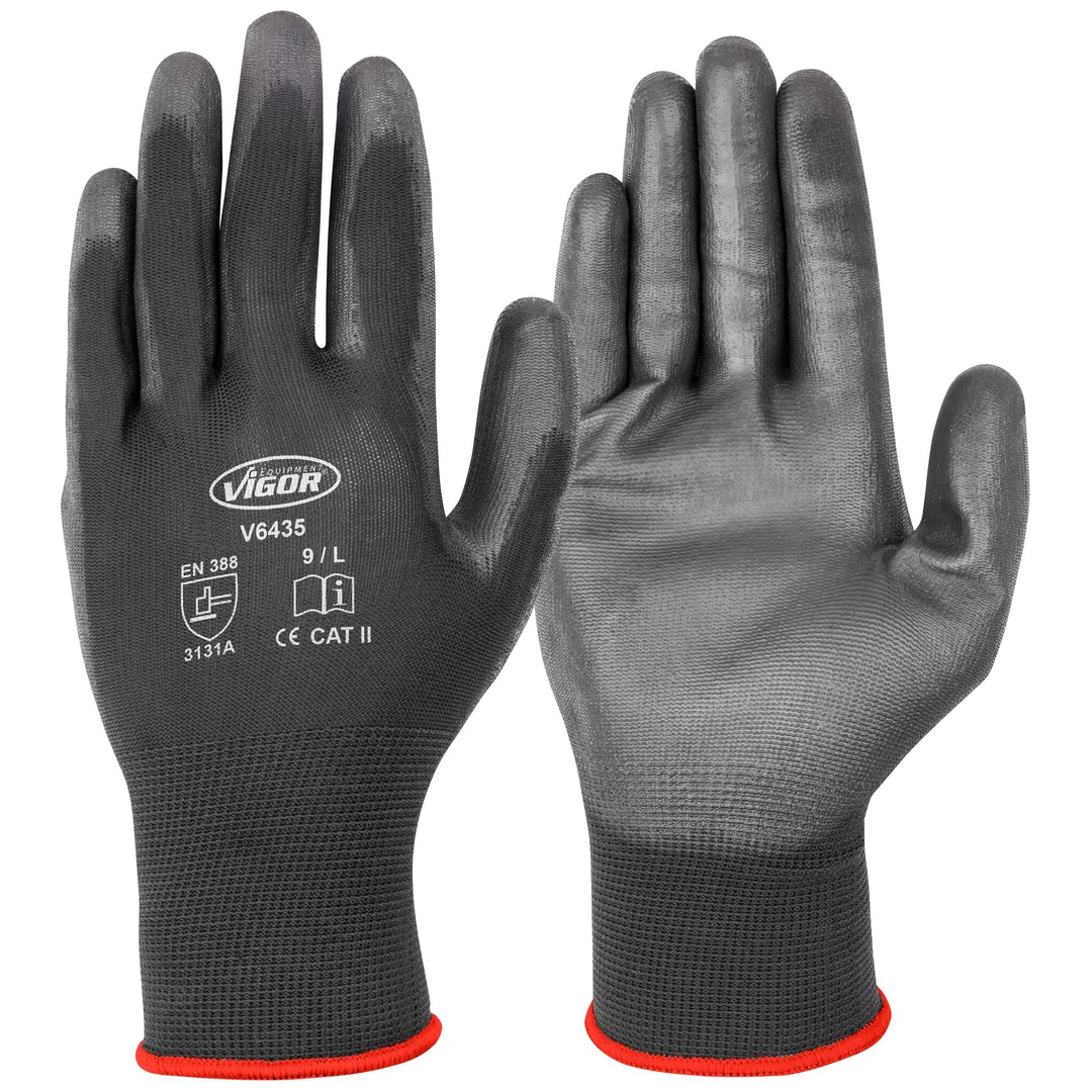 VIGOR Montagehandschuh V6435, Gr. 9 schwarz