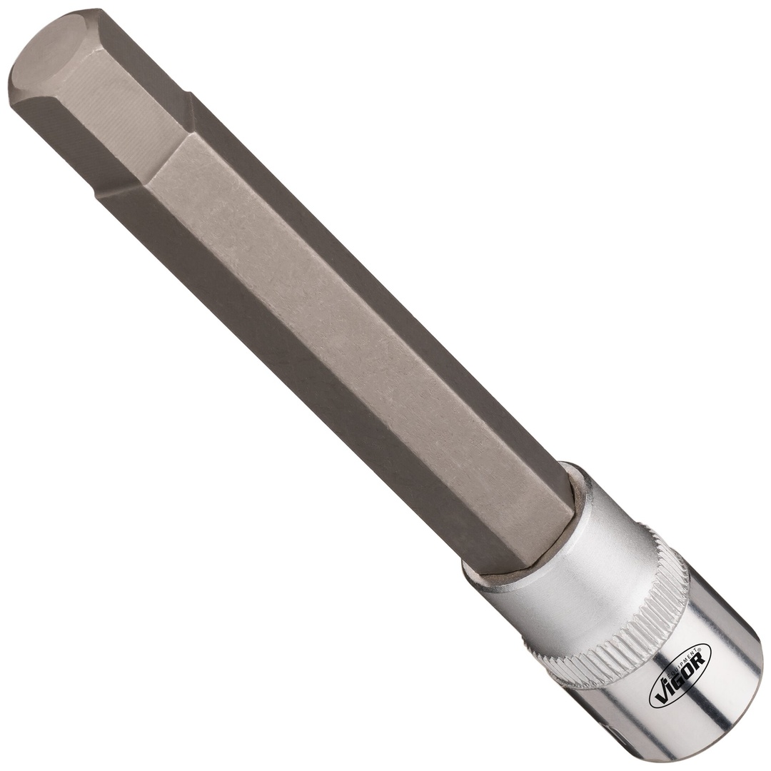 VIGOR Steckschlüsseleinsatz, 3/8 (10 mm) Vierkant hohl, Innen Sechskant Profil, SW 11 mm