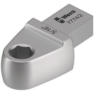 Wera 7774/2 Einsteckwerkzeug Bitadapter 5/16", 9x12 mm, 5/16" x 42 mm