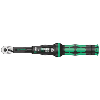 Wera Click-Torque A 5 Drehmomentschlüssel mit Umschaltknarre, 2,5-25 Nm, 1/4" x 2,5-25 Nm