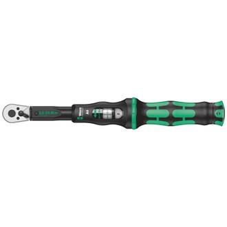 Wera Click-Torque A 6 Drehmomentschlüssel mit Umschaltknarre, 2,5-25 Nm, 1/4" x 2,5-25 Nm