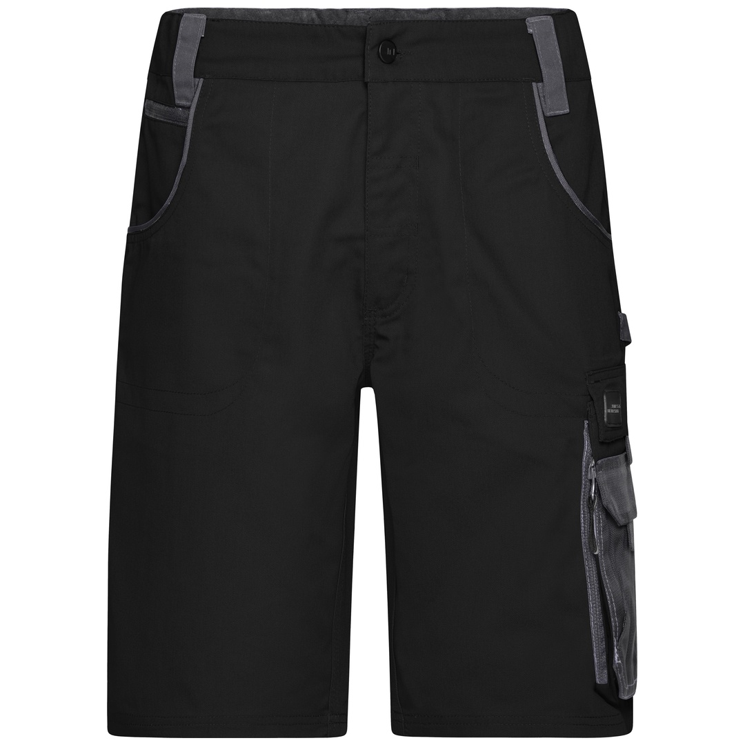 James & Nicholson Workwear Bermuda JN835 Gr. 54 black/carbon