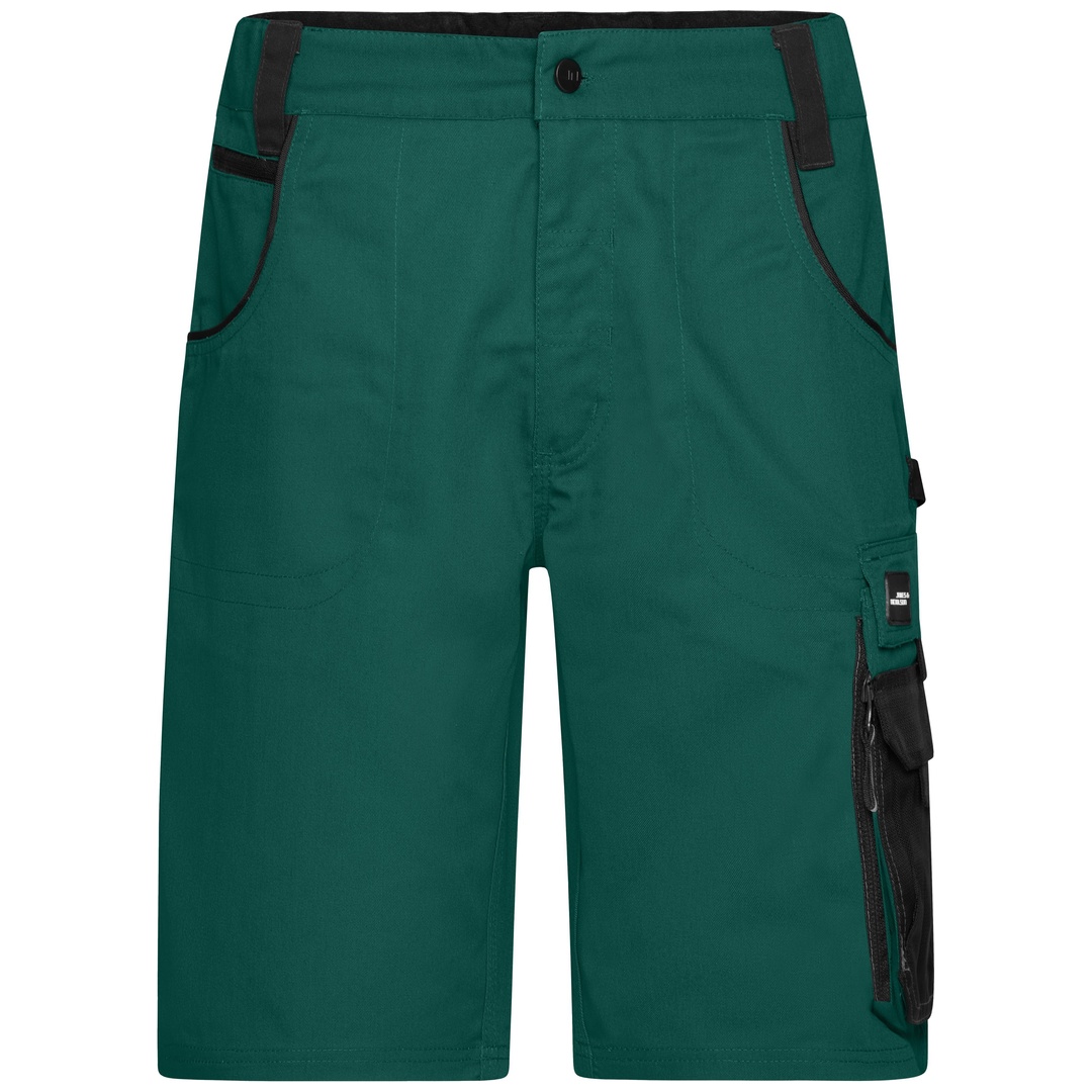 James & Nicholson Workwear Bermuda JN835 Gr. 54 dark-green/black