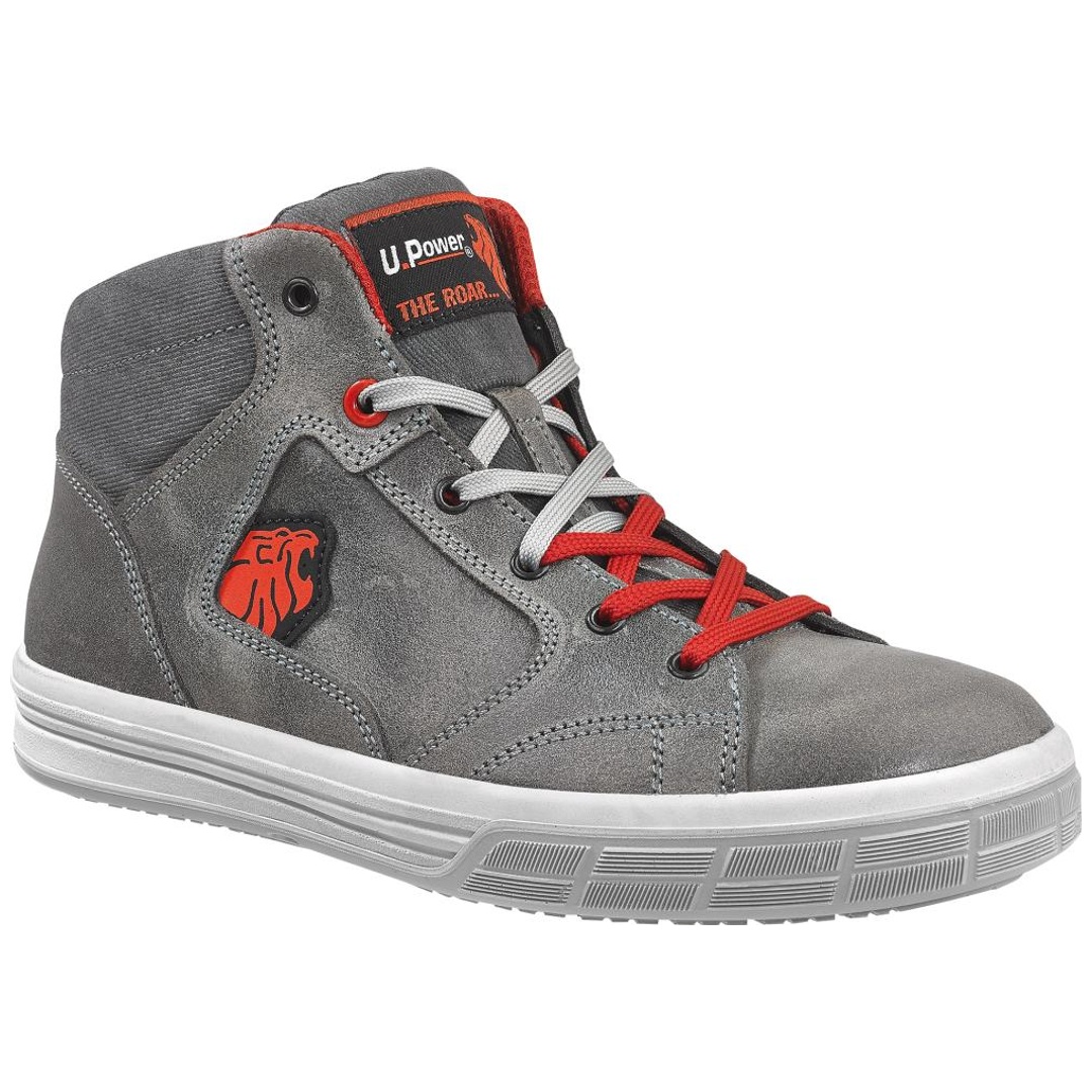 U-Power Sicherheitsstiefel Predator SN 10044 S3 SRC Gr.43 grau/rot