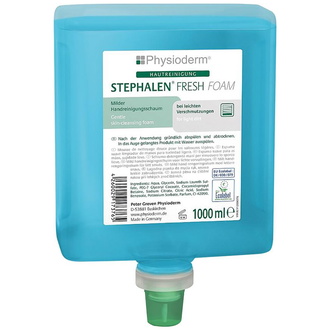 Physioderm Stephalen Fresh Foam 1000 ml Neptuneflasche Handreingiungsschaum mildPhysioderm