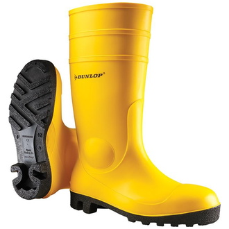 Dunlop Sicherheitsgummistiefel Protomaster S5 SRA Gr. 39 gelb