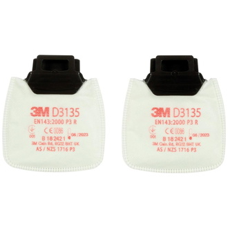 3M Partikelfilter D3135, P3R mit Aktivkohle