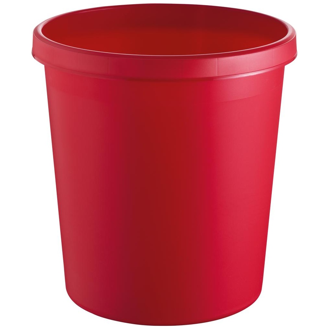 helit Papierkorb 45 l 480 mm, rot