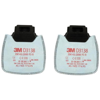 3M Partikelfilter D3138, P3R mit Aktivkohle