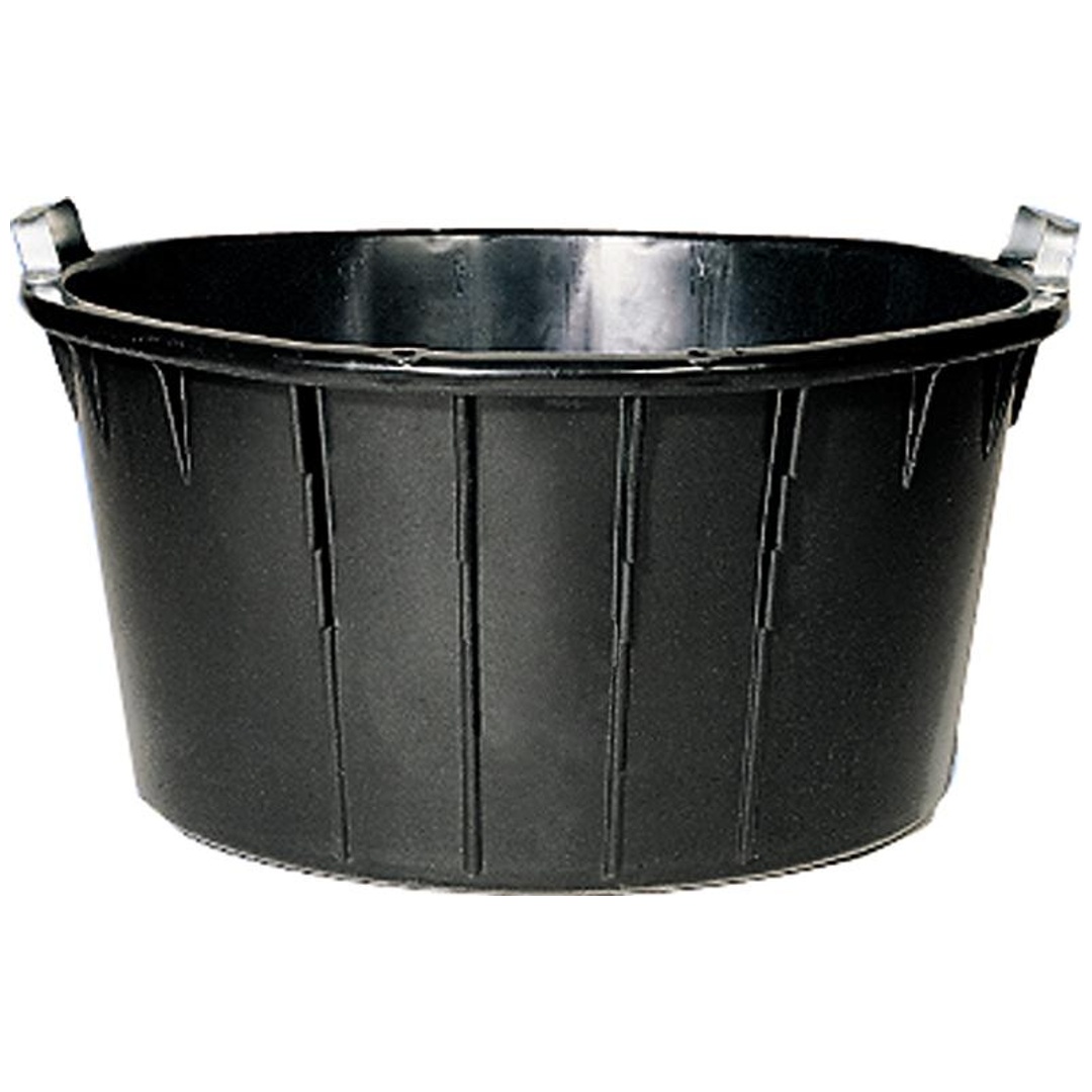 Spezialkübel oval, schwarz, 90 l