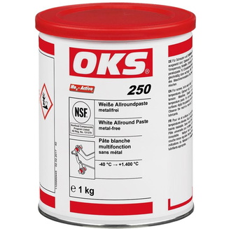 OKS Weiße Allroundpaste metallfrei 250 1 kg