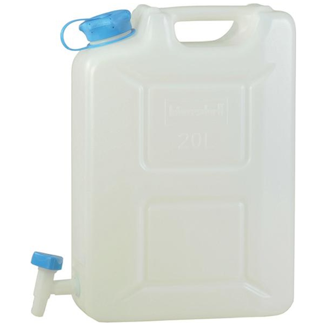 Hünersdorff Wasserkanister 22 l HD-PE natur B350xT165xH495 mm