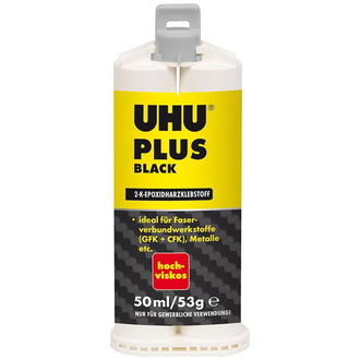 UHU PLUS BLACK DK Kartusche 50ml