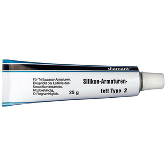 Glöckler Silikonfett Type2 diamantTrinkwasserarm. 25g Tube