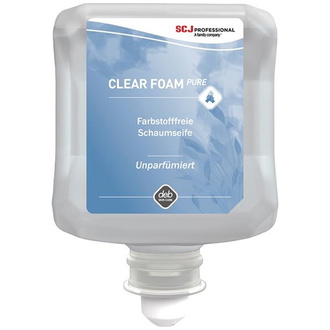 SC Johnson CLEAR FOAM PURE Hand-Schaumseife, mild 1 l Kartusche Duft- und farbstofffrei