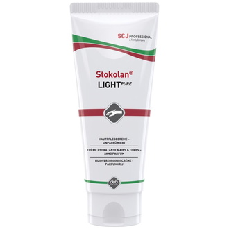 SC Johnson Stokolan Light PURE Hautpflegecreme 100 ml Tube für normale Haut