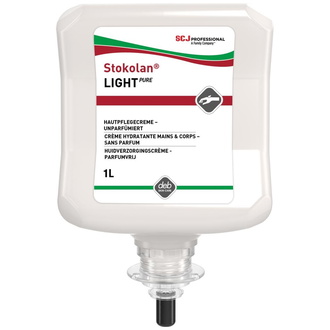 SC Johnson Stokolan Light PURE Hautpflegecreme 1 l Kartusche für normale Haut