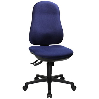 TOPSTAR Drehstuhl Support Synchro royalblau