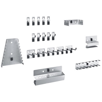 Bott Hakensortiment 20-teilig für Lochplatten