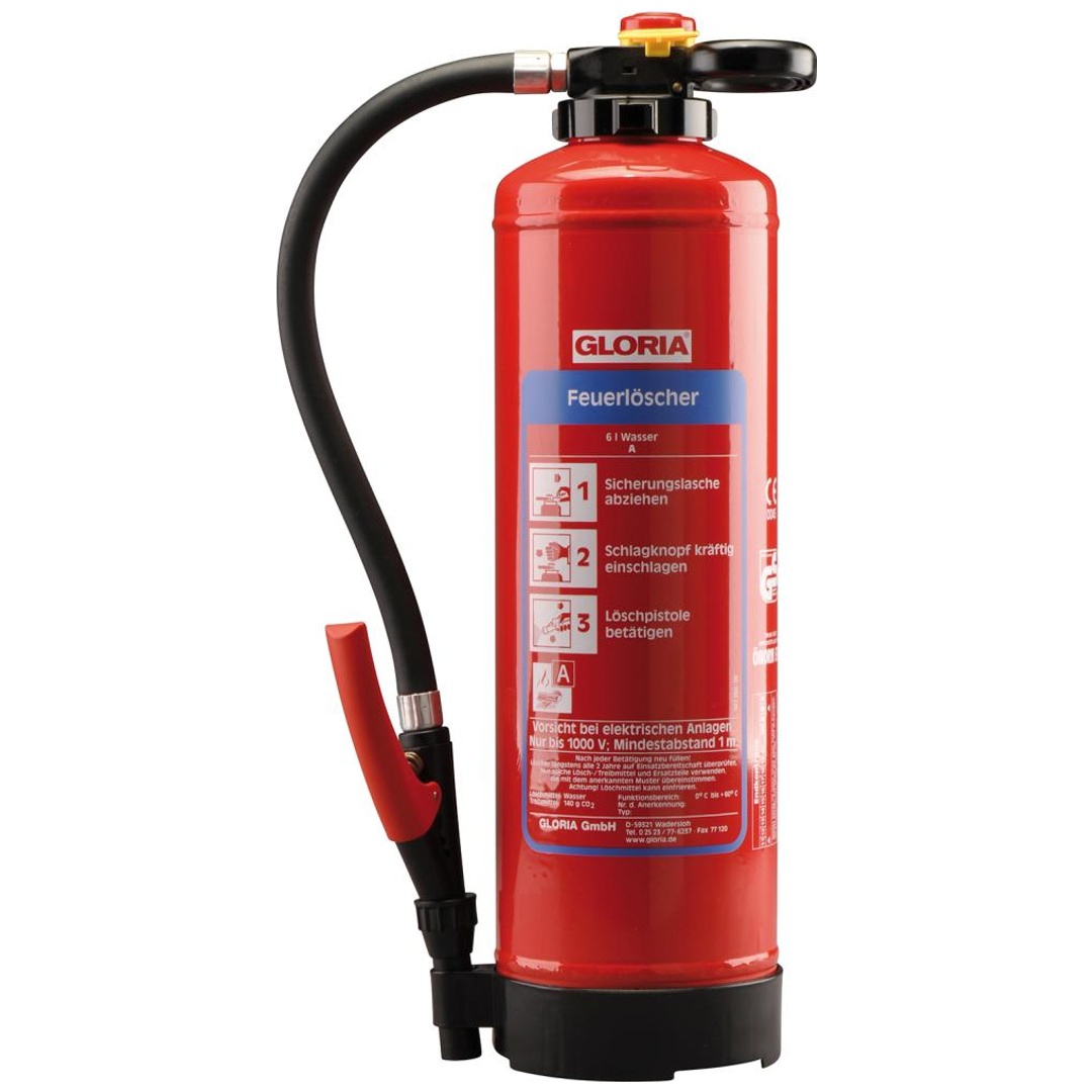 Gloria Wasser-Aufladelöscher 6 l, WH 6 PRO