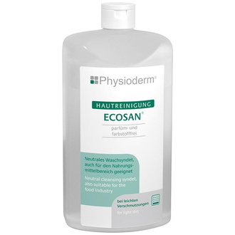 Physioderm Hautschutzreiniger Ecosan500 ml Hartflasche