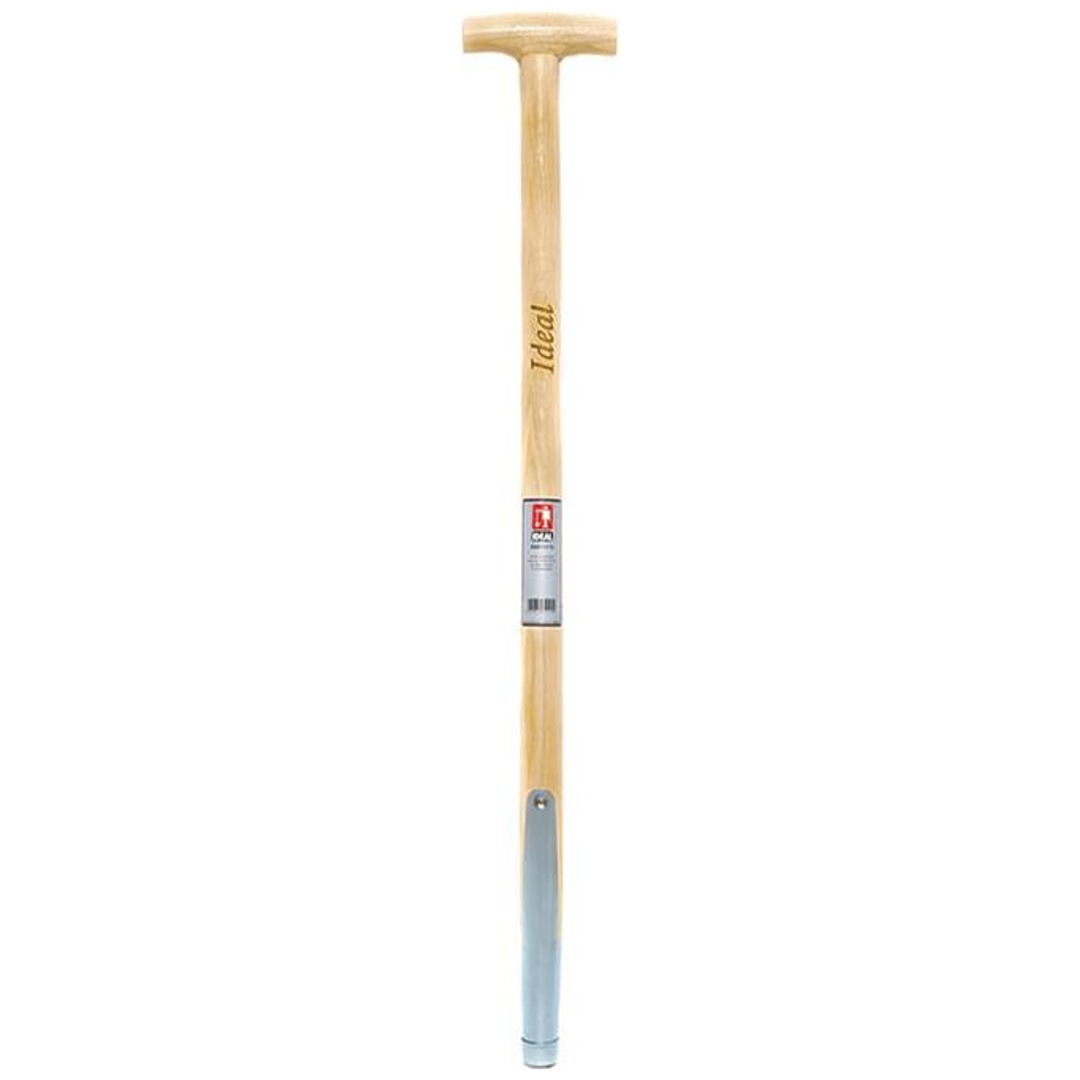 Idealspaten Gabelstiel gebogen T-Stiel 85 cm Schienenzwinge