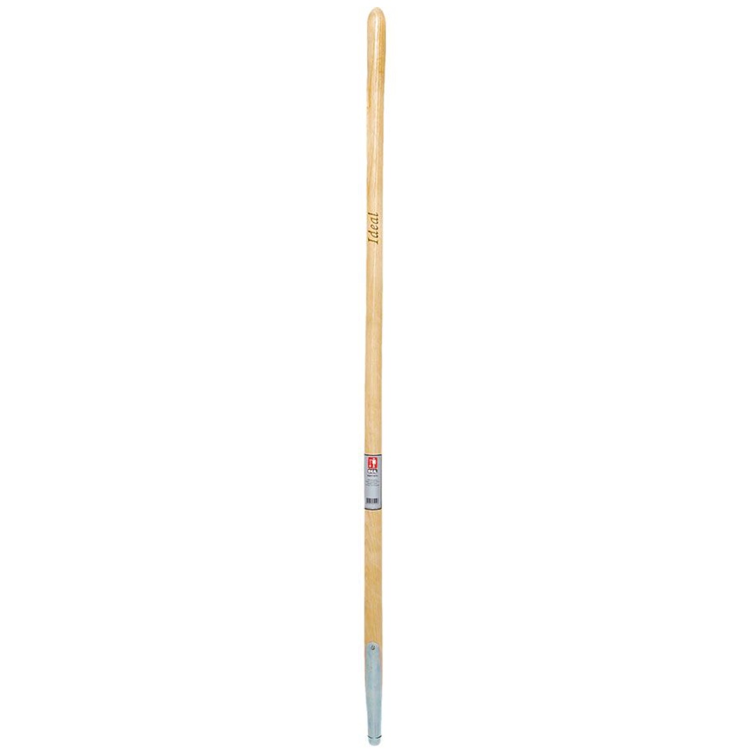 Idealspaten Gabelstiel 135 cm gebogenmit Kappe/Schienenzwinge