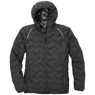 Steppjacke Achau mit Reflektoren Gr. L schwarz