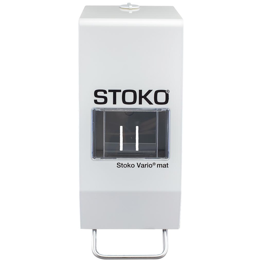 S.C. Johnson Variospender, Edelstahl beschichtet, weiß Stoko Vario mat, Farbe: WHITE