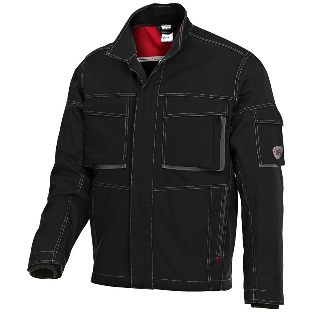 BP Komfort-Arbeitsjacke mit Stretcheinsätzen 1795 Gr. 60/62 schwarz p1016424