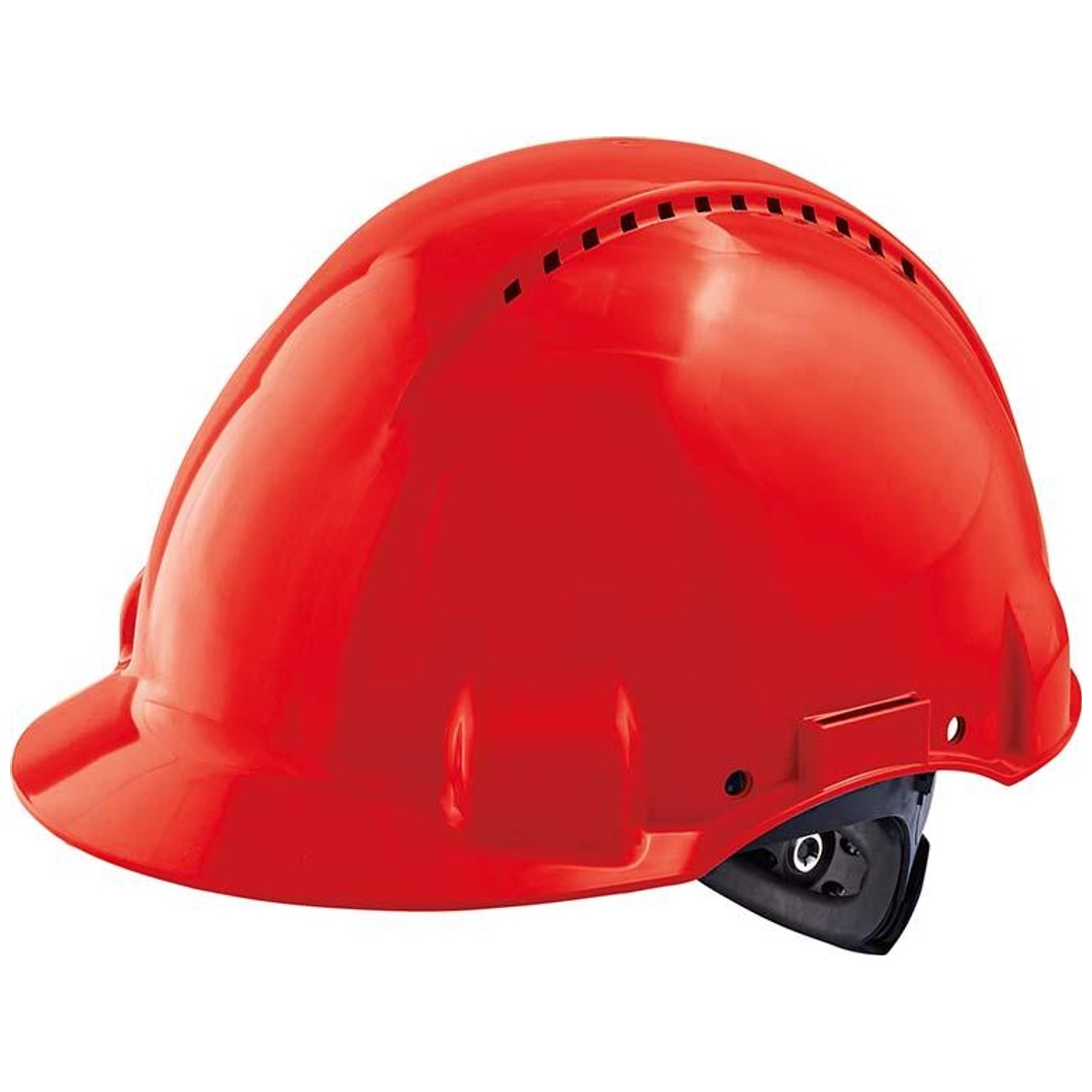 3M Schutzhelm G3000N, ABS, Ratschensystem rot
