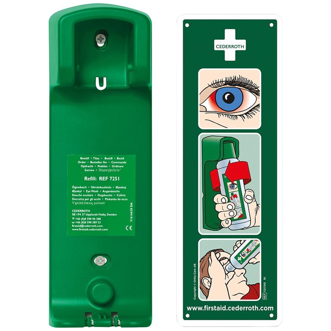 Cederroth Eyewash & Bracket CD90