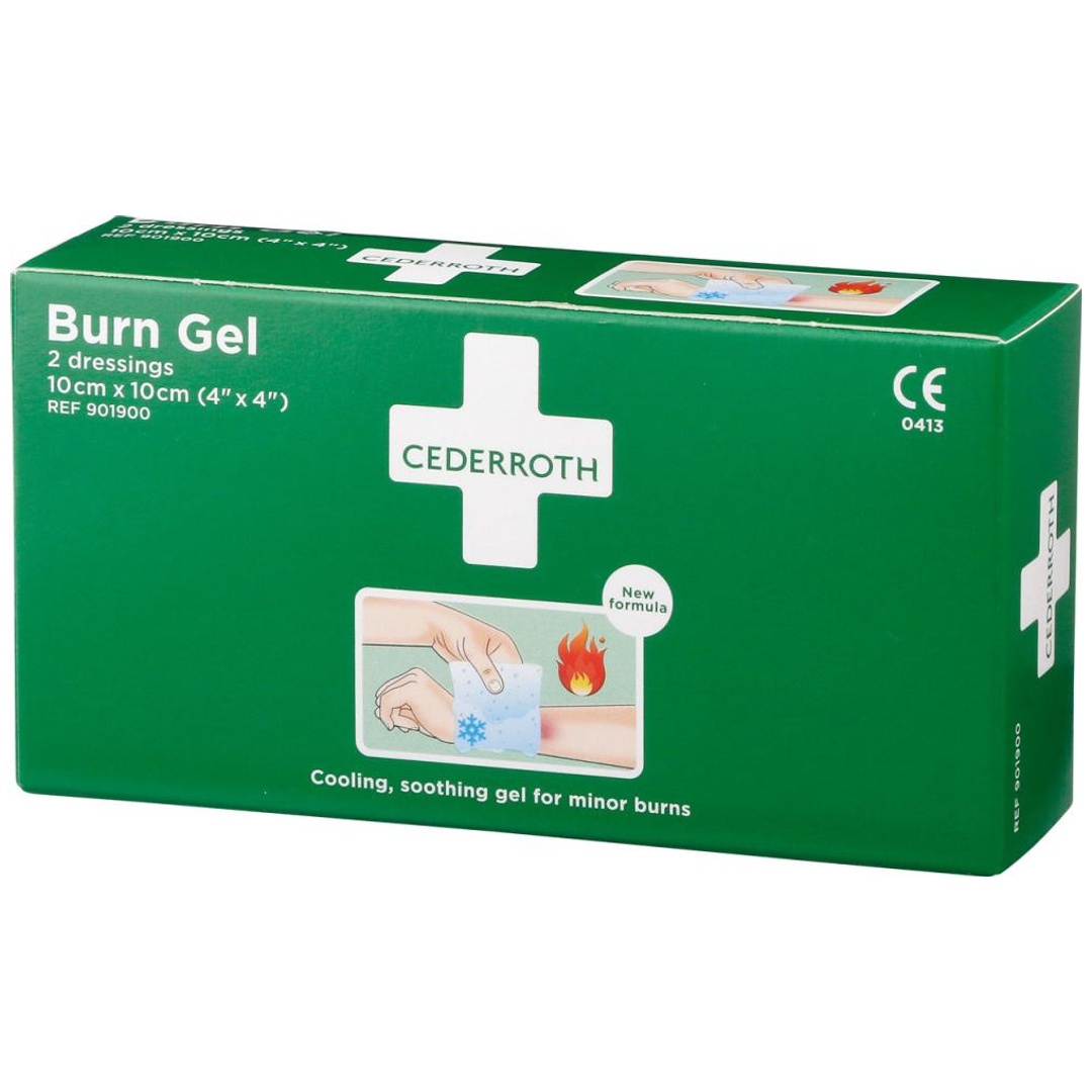 CEDERROTH Verbrennungsgelkompresse, 2 Stk. /Box p1016973