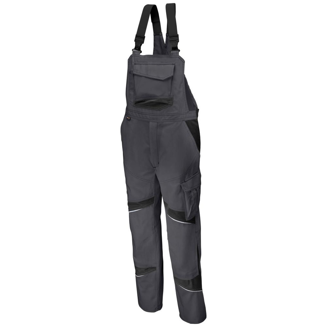 Herren Latzhose Kübler ActiviQ high Gr. 56 anthrazit/schwarz