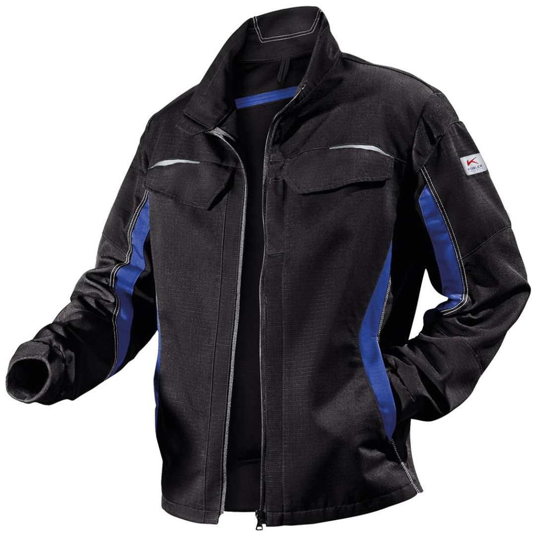 Kübler Jacke Pulsschlag Gr. 50 schwarz/kbl.blau