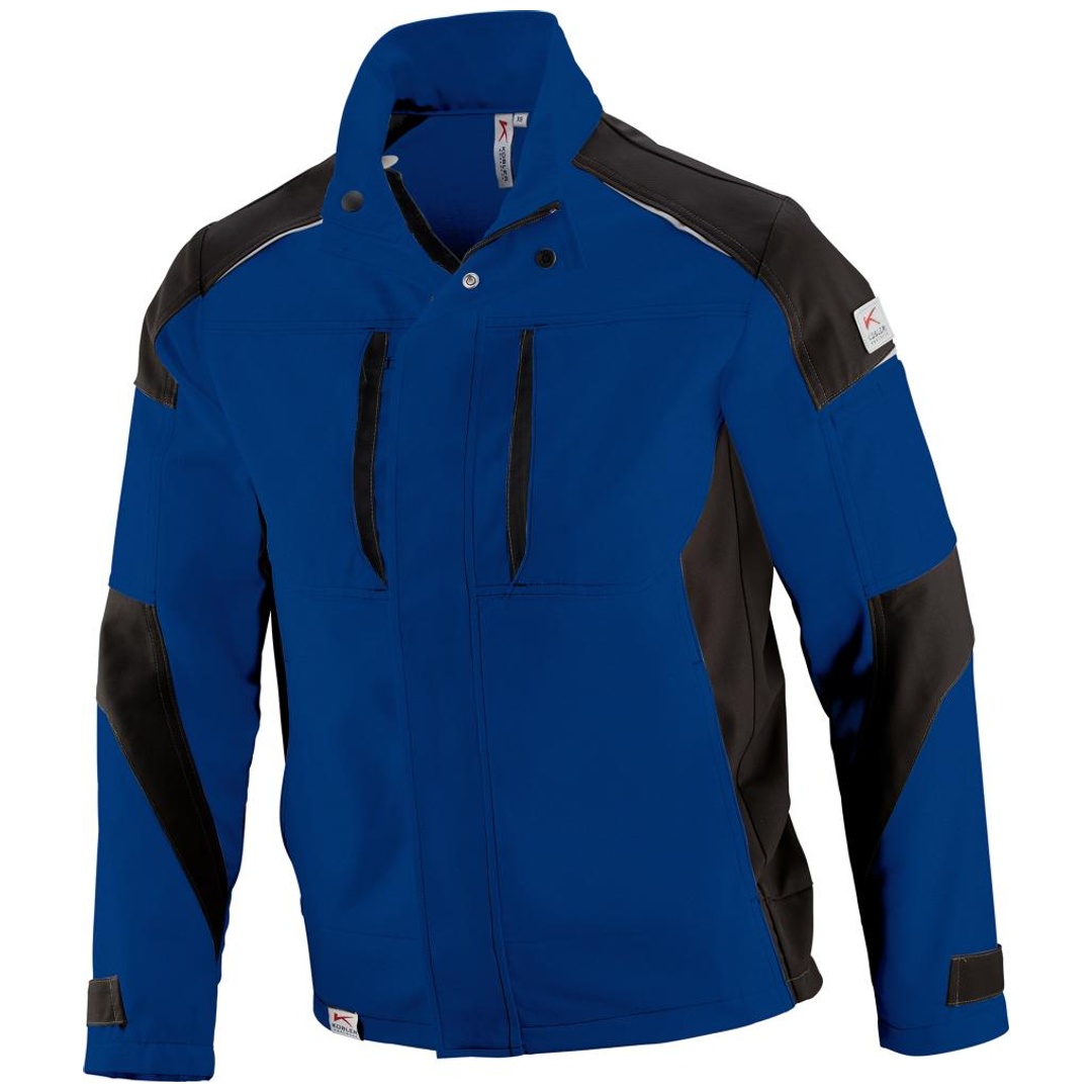 Kübler Activiq Jacke 1250 5365 Gr. M kornblau/schwarz