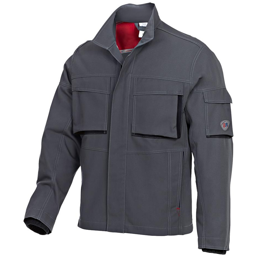 BP Komfort-Arbeitsjacke mit Stretcheinsätzen 1795 Gr. 48/50 grau/schwarz p1016425