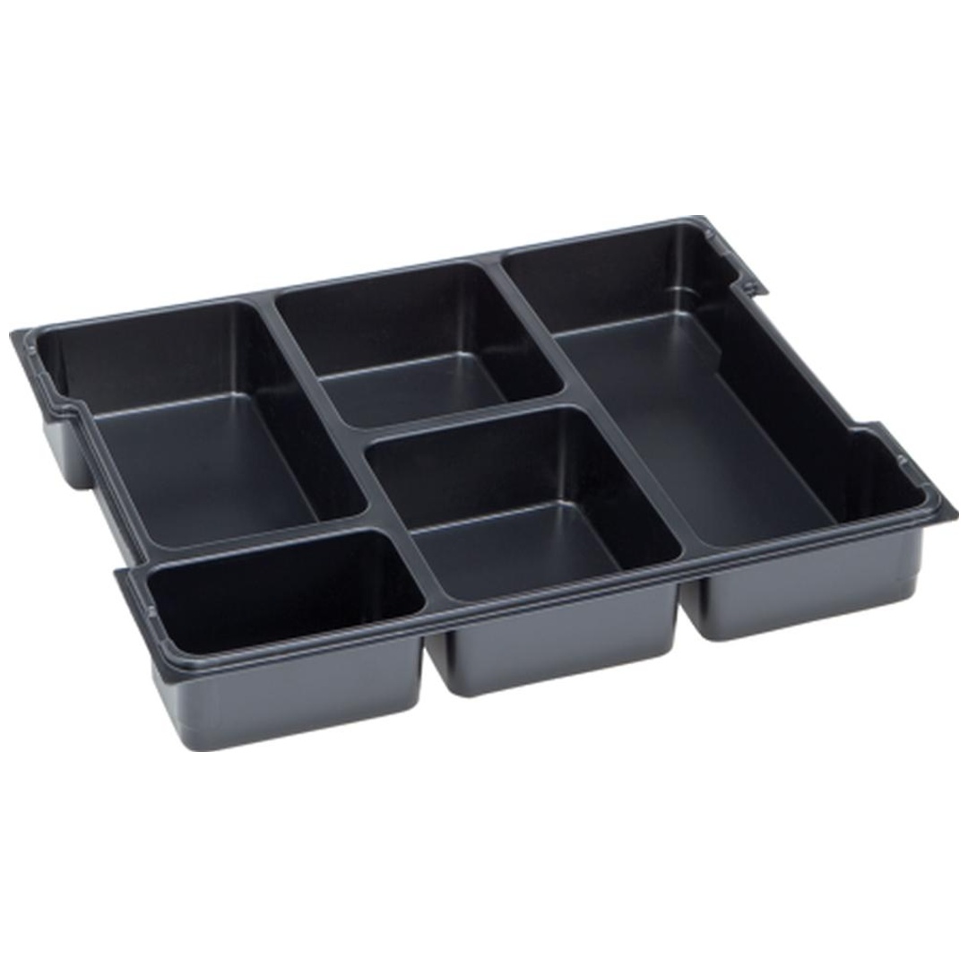 BS Systems L-BOXX Kleinteileeinsatz für L-BOXX 102, 5 Mulden B405xT315xH62 mm