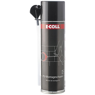 E-COLL PU-Montageschaum 500ml (MDI-haltig)