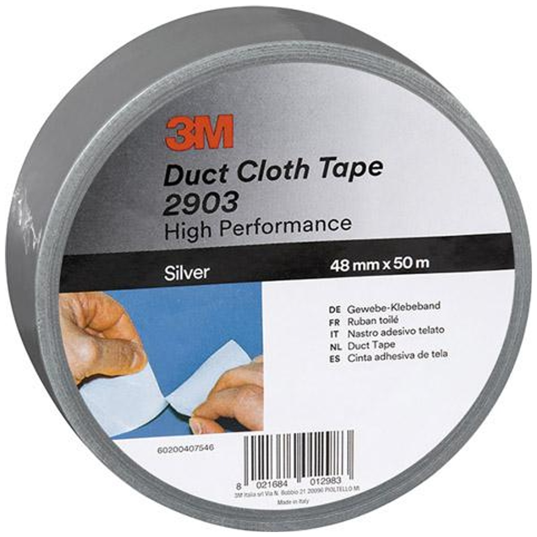 3M Gewebe-Klebeband 2903 48mmx50m silberfarben