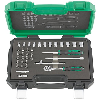 Fortis Steckschlüssel-Garnitur 1/4", 36-tlg.