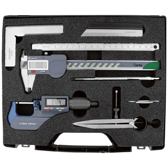 Fortis Messzeug-Satz 7-teilig digital