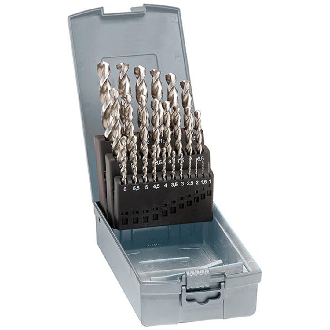 Gühring Spiralbohrer-Set DIN338 HSSE geschliffen Typ VA 1-13 mm