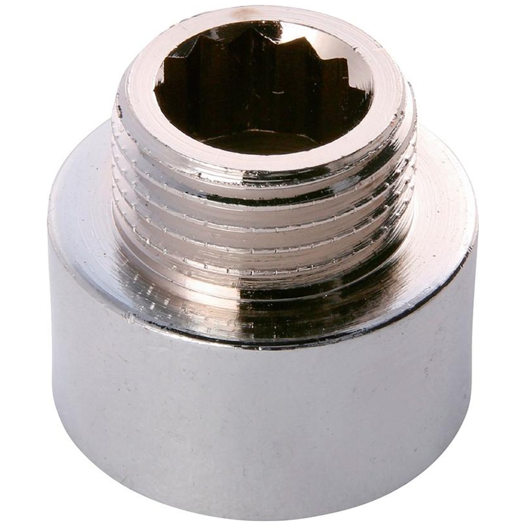 Sanitop Reduzier-Stück verchr. 3/8A X 1/2I