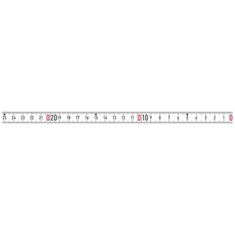 BMI Bandmaß weiß 2 m x 13 mm selbstklebend RNL-SK