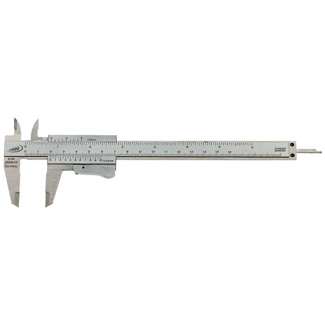 HELIOS PREISSER Fein-Meßschieber DIN 862150 mm rostfreimitM